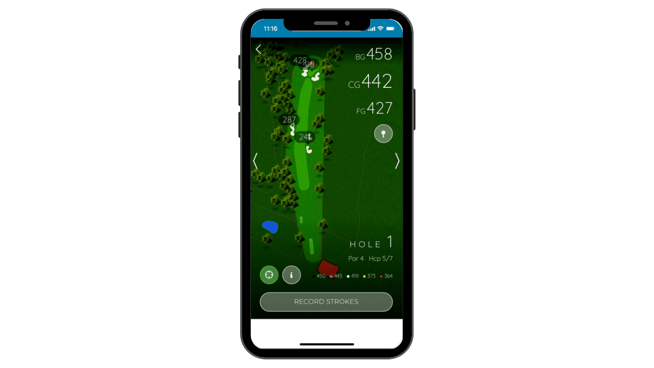 On-Course GPS