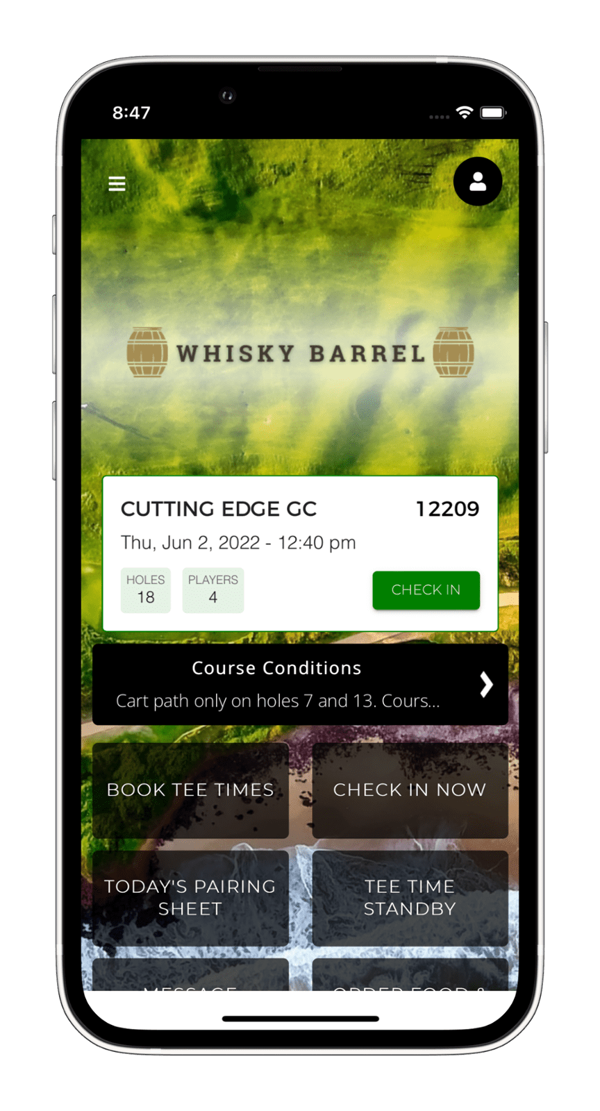 Custom Mobile Golf App by Gallus Golf