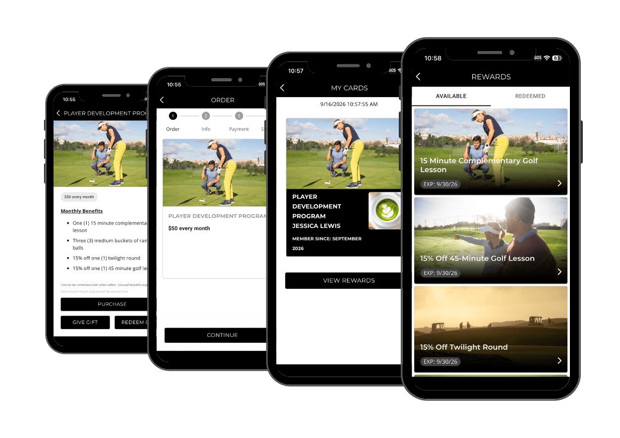 Membership and Subscriptions easily purchased in your custom mobile app