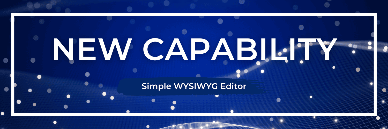 Making it Easier to Create Mobile App Content: Simple Editor 