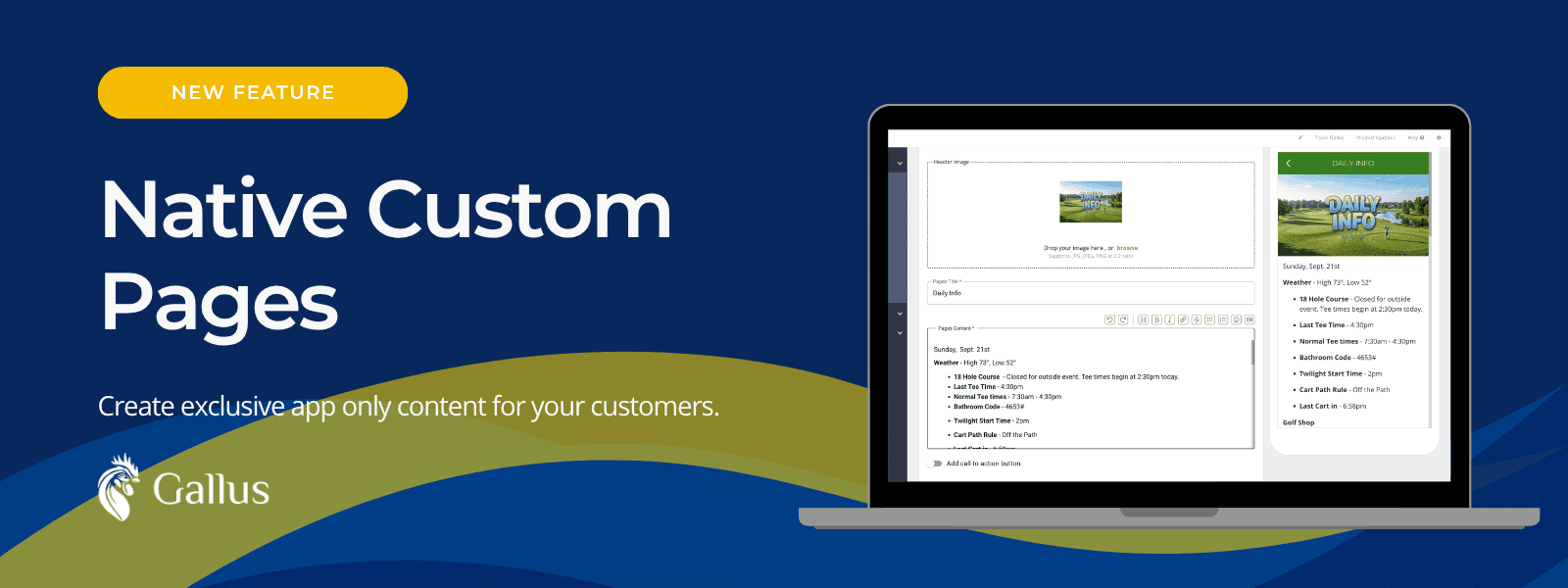 Next-Level Mobile App Customization: Native Pages