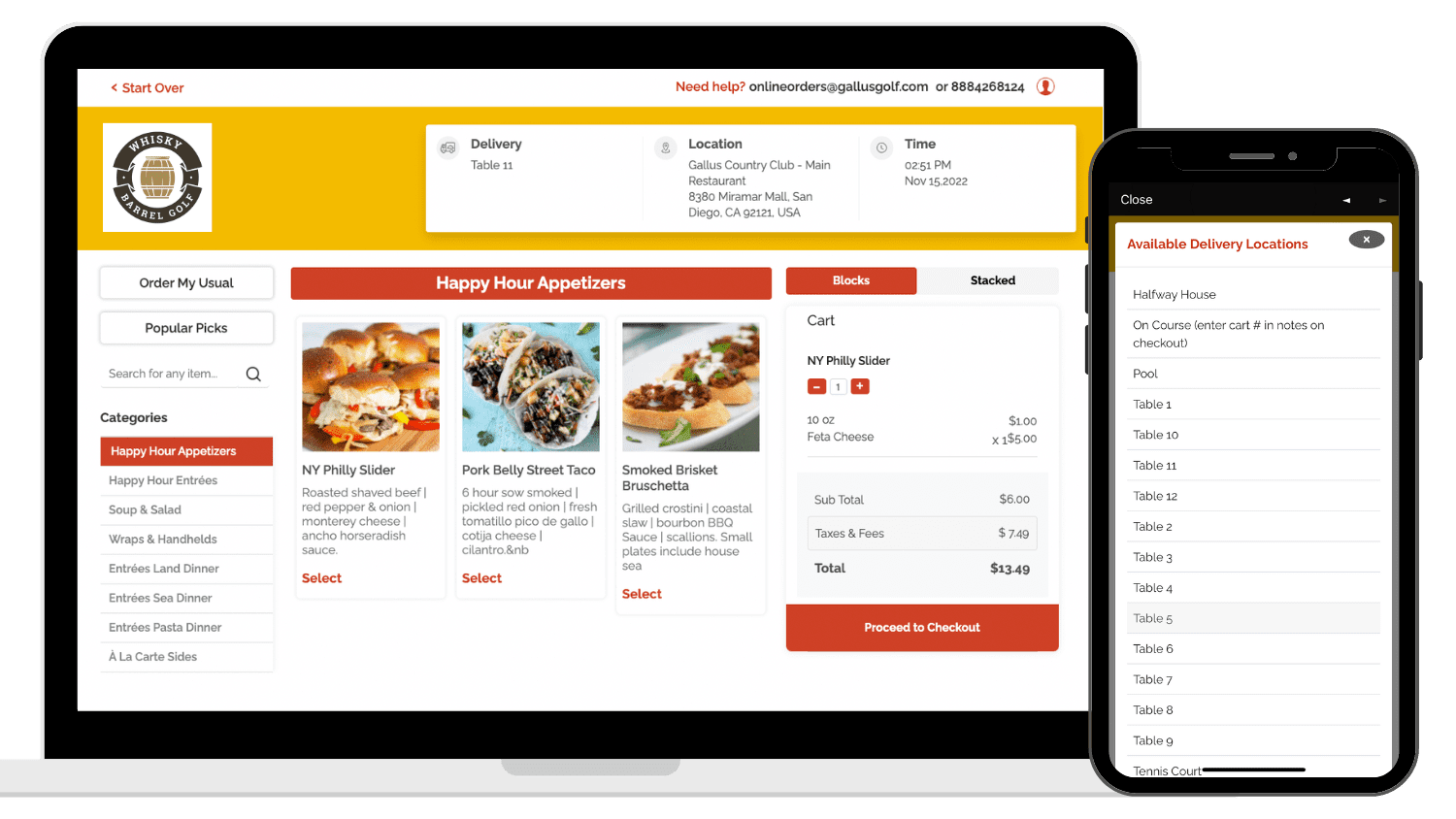 Online Food Ordering from any where